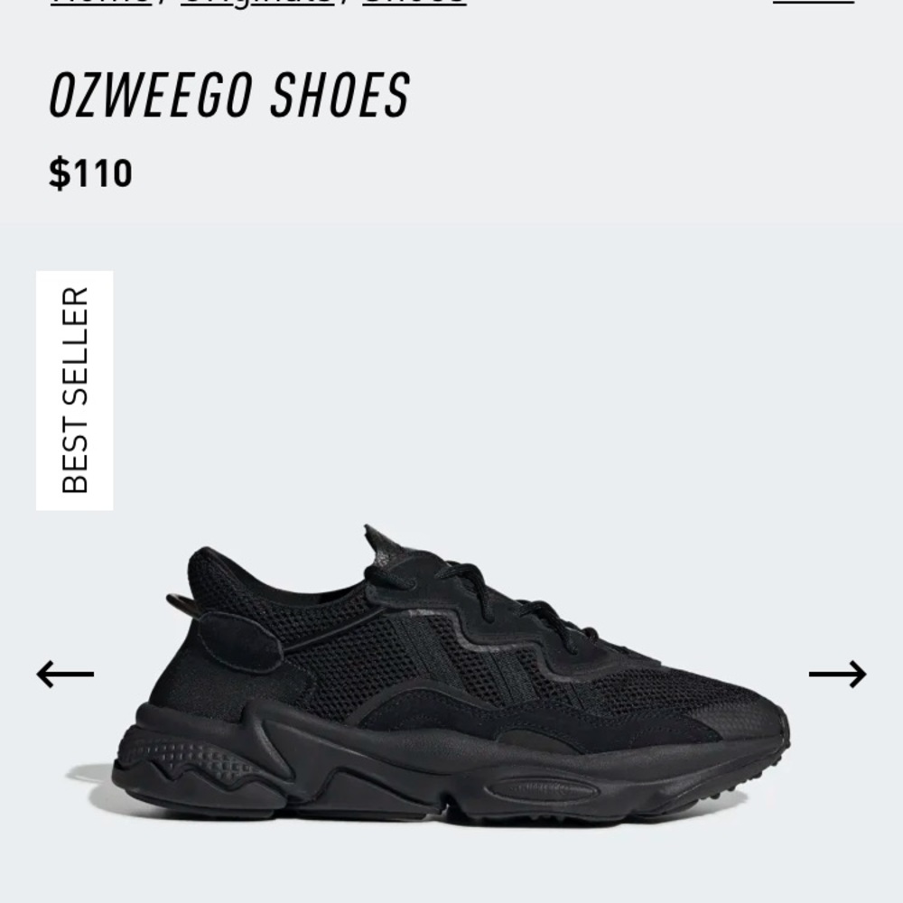Adidas’s ozweego sneakers
